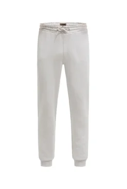 Jogger aus Heavy Jersey mit Twill-Struktur stone