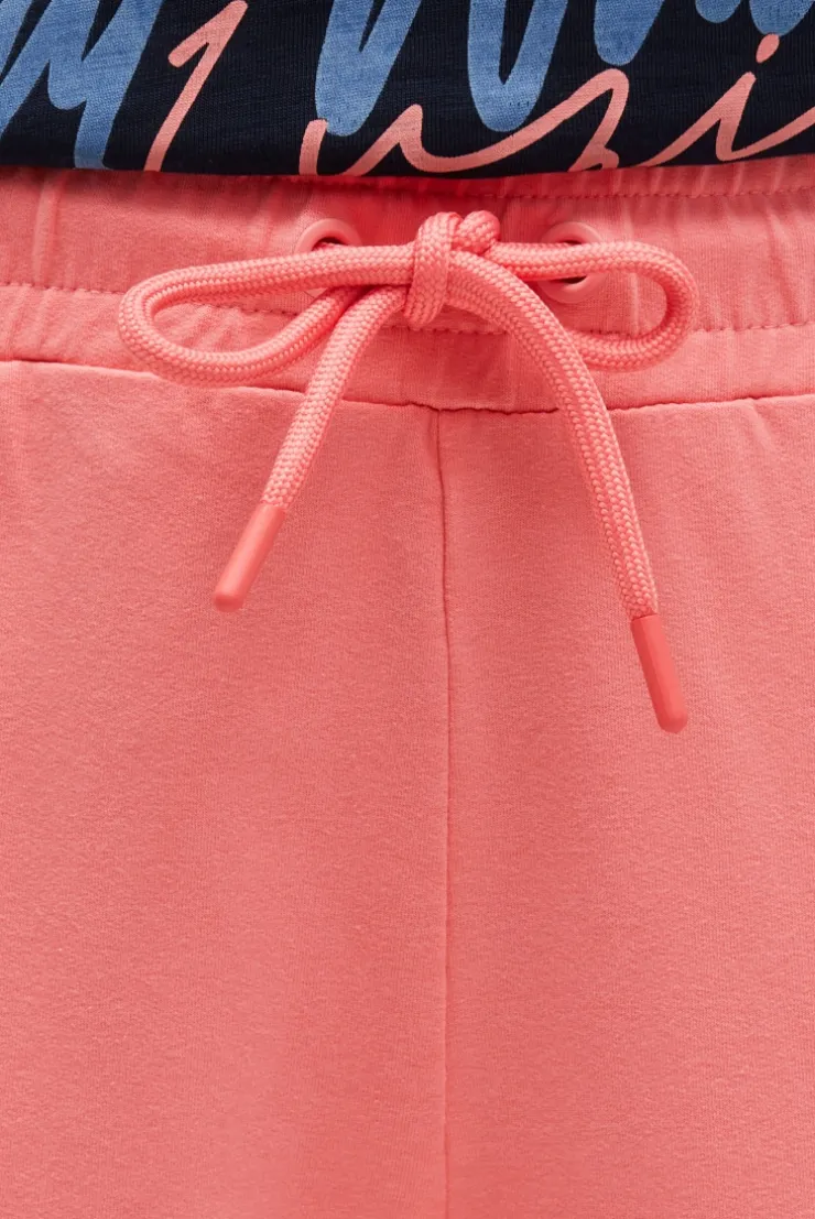 Jogginghose mit Bündchen-Details apricot sunset