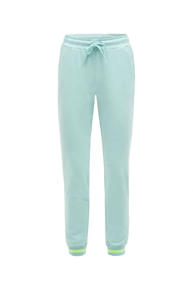 Jogginghose mit Bündchen-Details misty mint