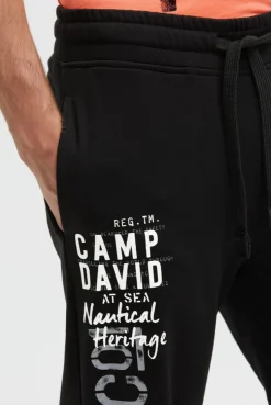 Jogginghose mit Logo Print black | S