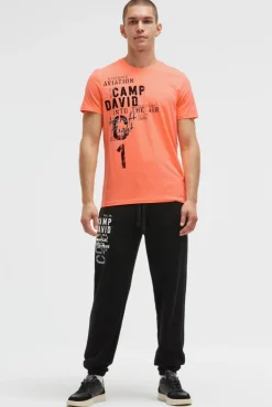 Jogginghose mit Logo Print black | S