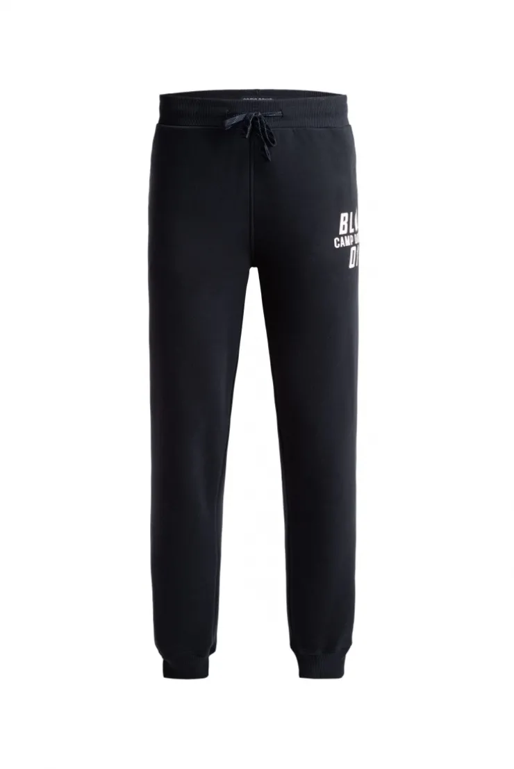 Jogginghose mit Puffprint blue navy