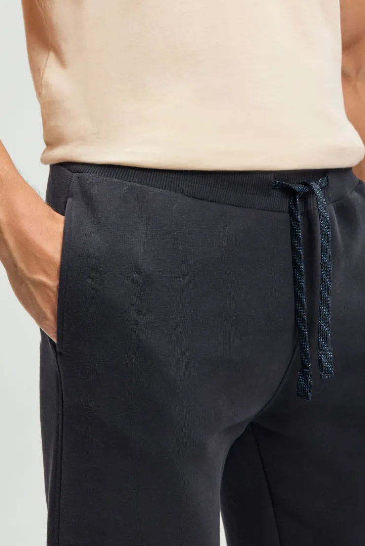 Jogginghose mit Puffprint blue navy