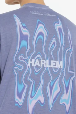 JO-HN T-Shirt Oversized printed violet