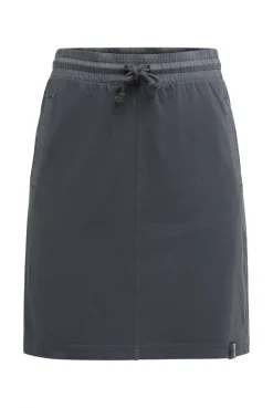 Kurzer Jersey-Rock mit Elastikbund grey bay