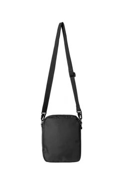Leichte Crossbody Bag mit reflektierendem Print black