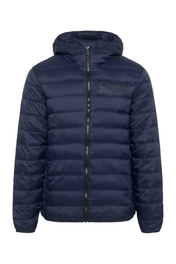 Leichte Steppjacke mit Kapuze blue navy
