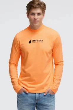 Longsleeve mit Rücken-Artwork sunrise neon