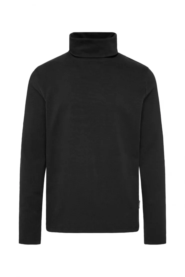 Longsleeve mit Rollkragen black