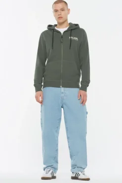MAD-RID Hoodie Jacket Printed dark green