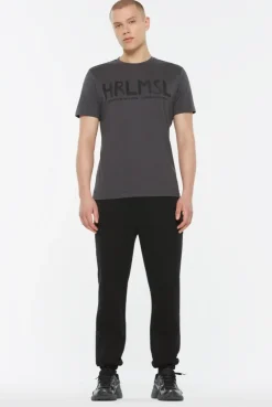 MEL-BOURNE T-Shirt Printed asphalt