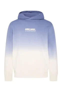 MON-TEL Hoodie Dip Dyed printed violet