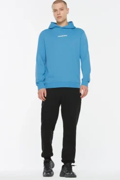 MON-TEL Hoodie Printed electro blue