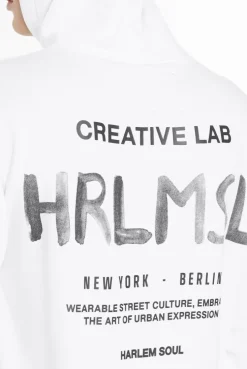 MON-TEL Hoodie Printed opticwhite