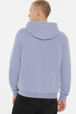 MON-TEL Hoodie printed violet