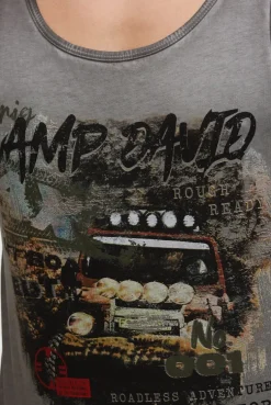 Muskelshirt Oil Dyed mit Photoprint shadow