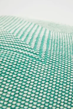 Outdoor Jacquard Kissenbezug cool green