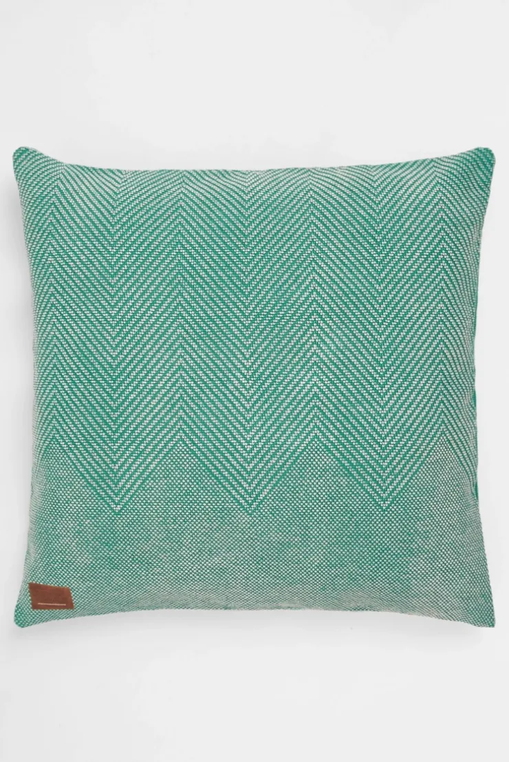 Outdoor Jacquard Kissenbezug cool green