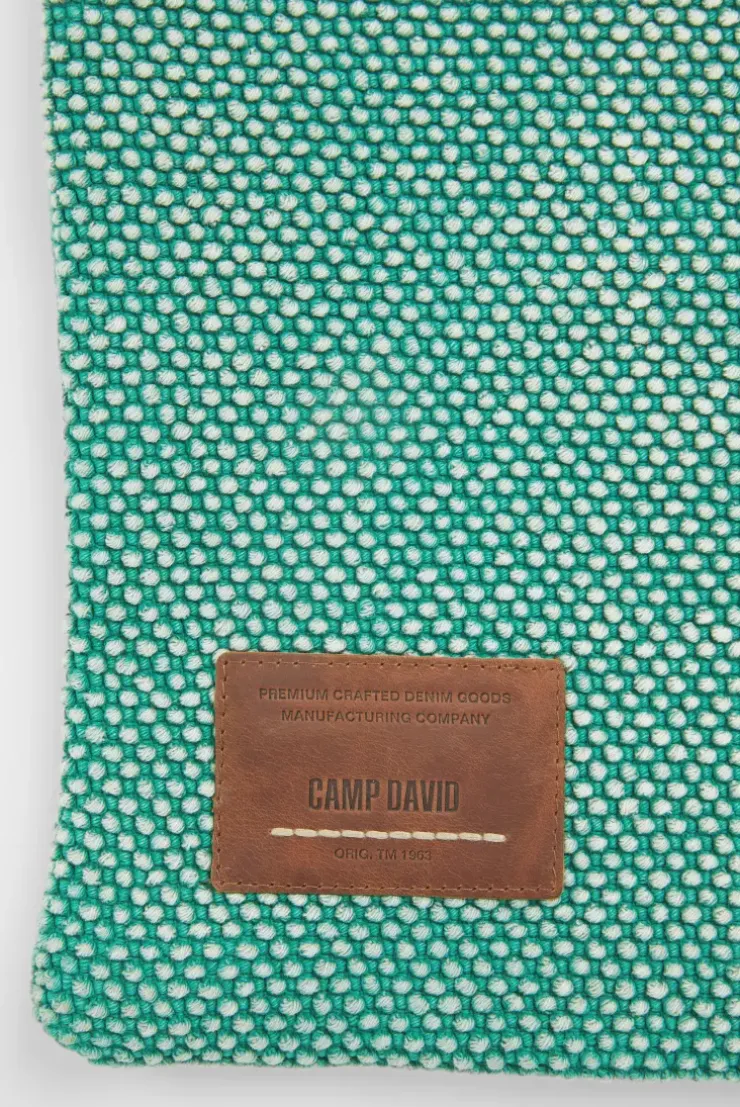Outdoor Jacquard Kissenbezug cool green