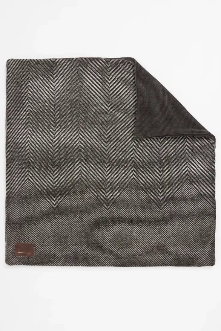 Outdoor Jacquard Kissenbezug granite