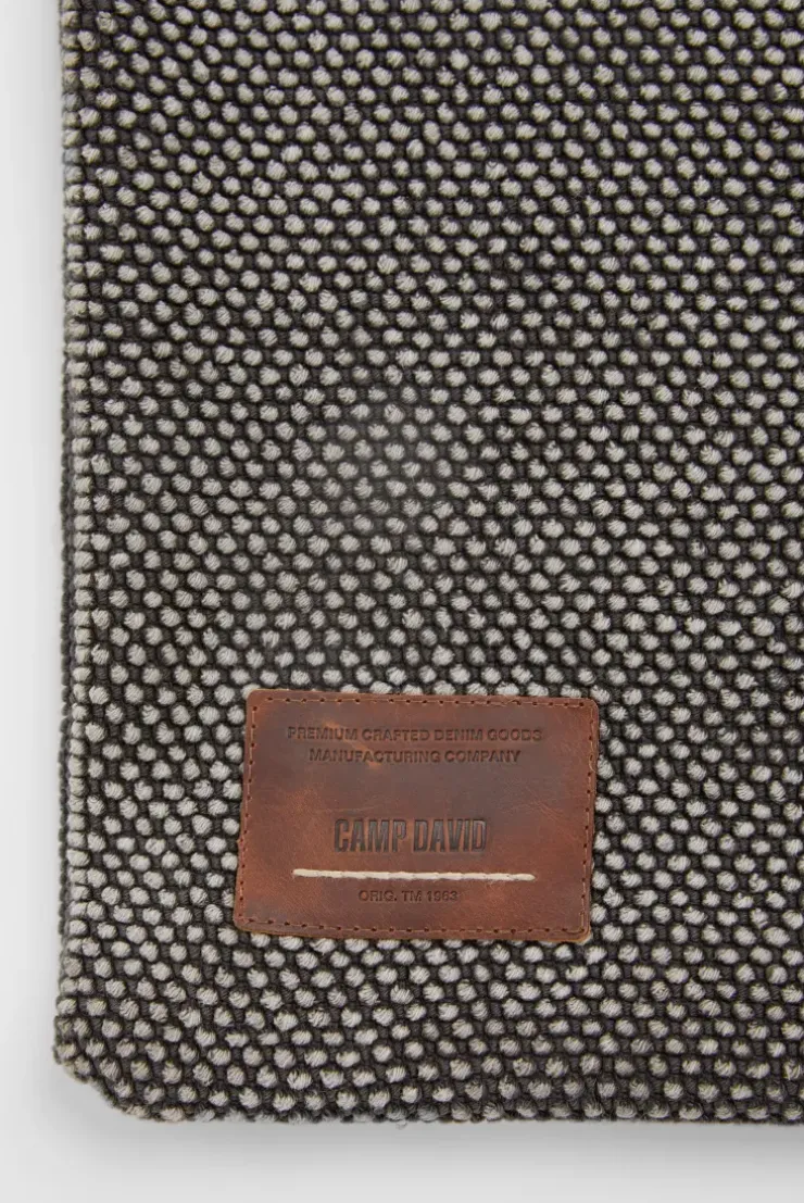 Outdoor Jacquard Kissenbezug granite
