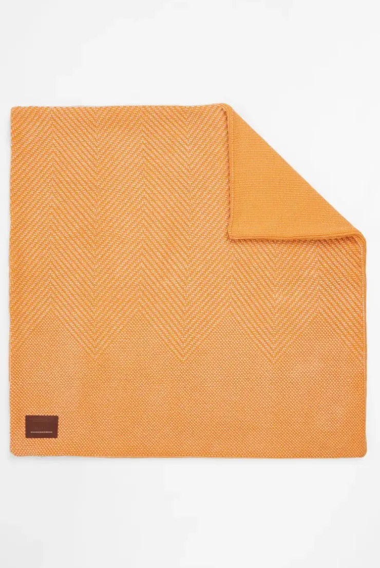 Outdoor Jacquard Kissenbezug tangerine