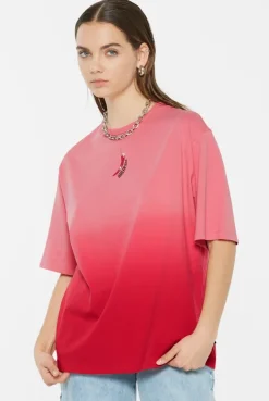 PAU-LA T-Shirt Oversized Dip Dyed glory
