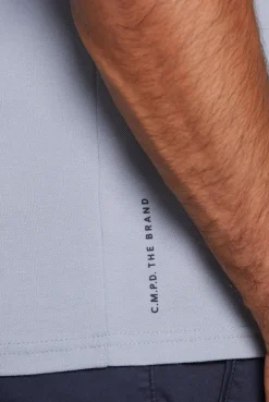 Poloshirt Kurzarm aus Pikee smokey mint