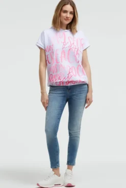 Ärmelloser-Hoodie mit All Over Print opticwhite