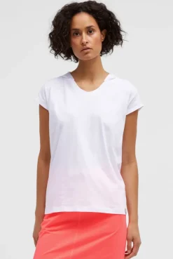 Ärmelloses Hoodie-Shirt mit Rückenprint opticwhite