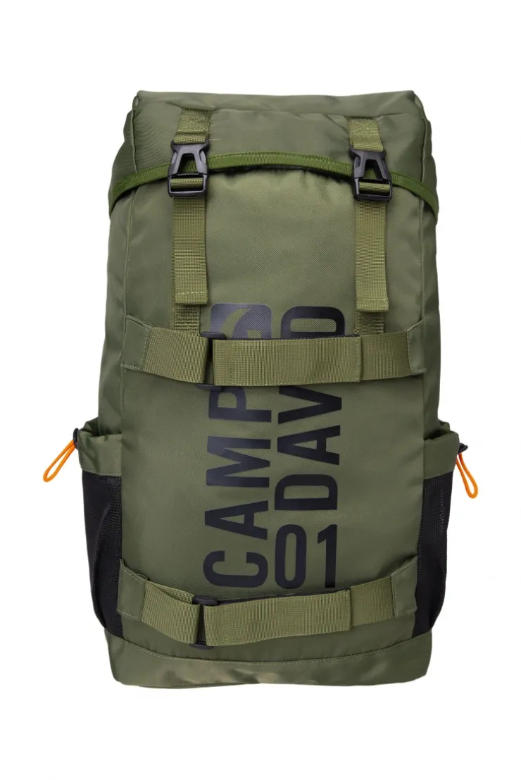 Rucksack mit Logo Design khaki