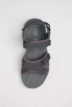 Sandale im Trekking-Design asphalt gray