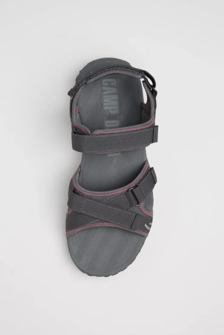 Sandale im Trekking-Design asphalt gray