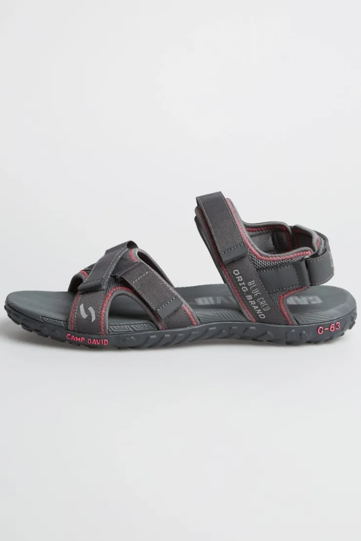 Sandale im Trekking-Design asphalt gray