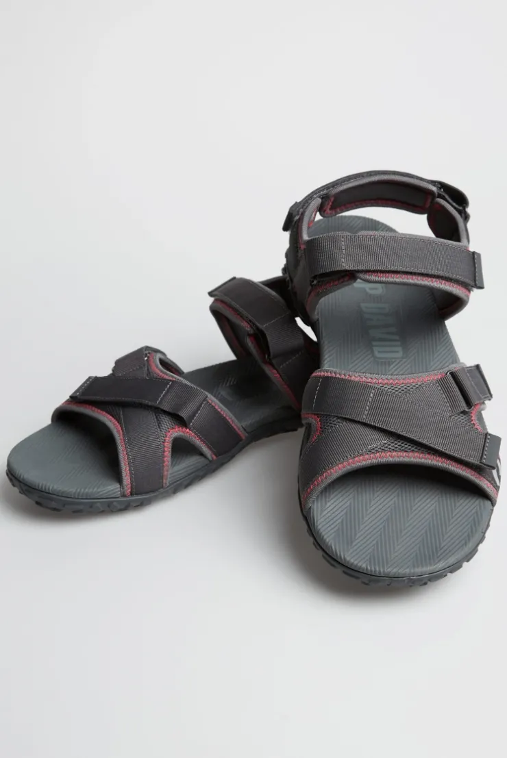 Sandale im Trekking-Design asphalt gray