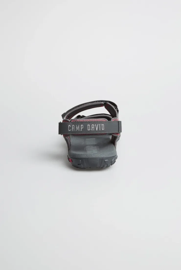 Sandale im Trekking-Design asphalt gray