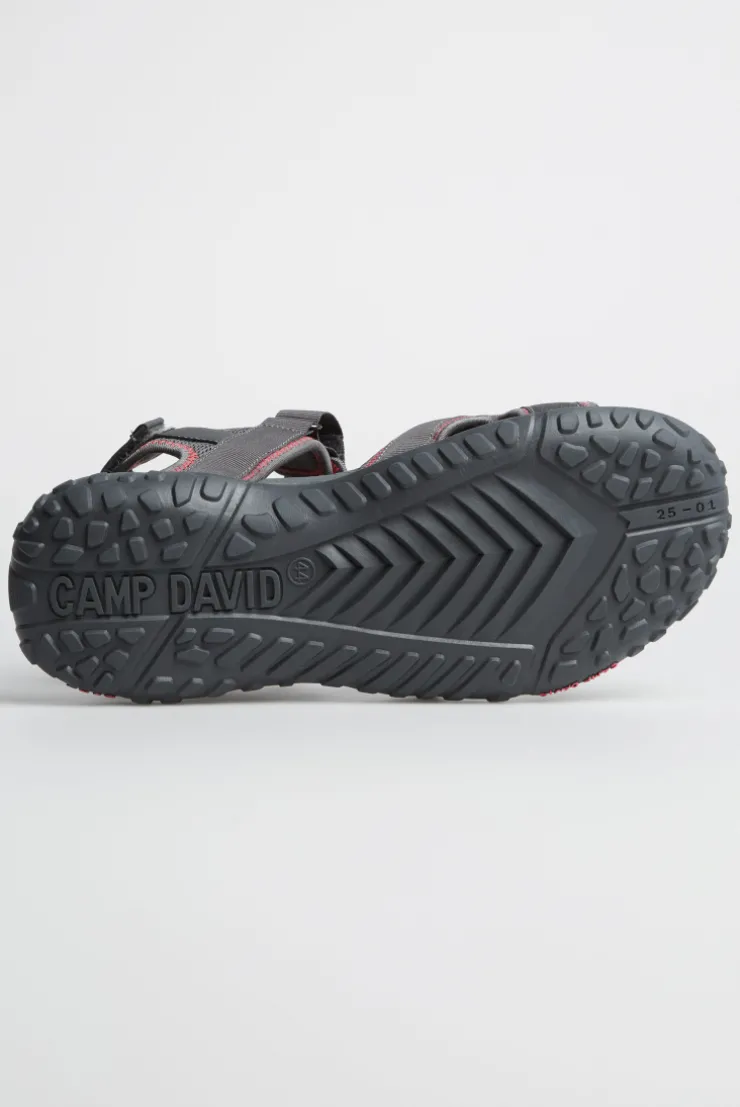 Sandale im Trekking-Design asphalt gray