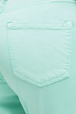 Shorts mit Turn-Up-Saum fresh mint