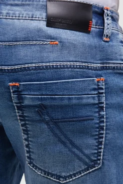 Skater Jeans CO:NO Comfort Fit mid blue jogg