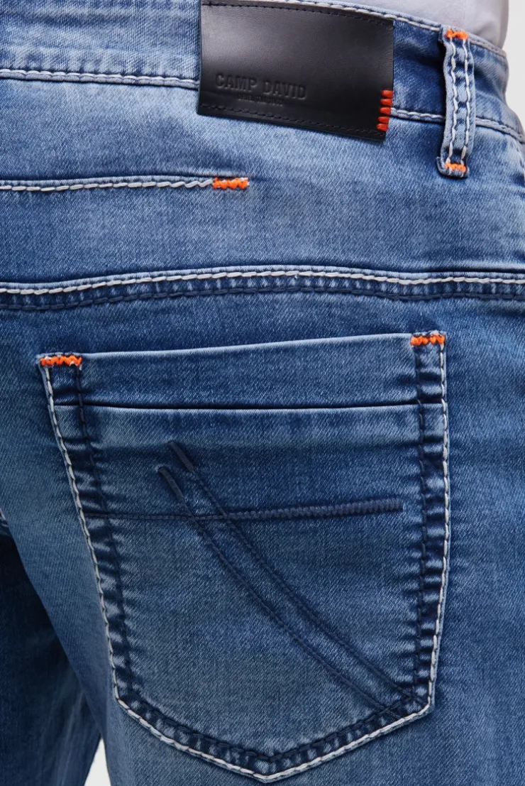Skater Jeans CO:NO Comfort Fit mid blue jogg