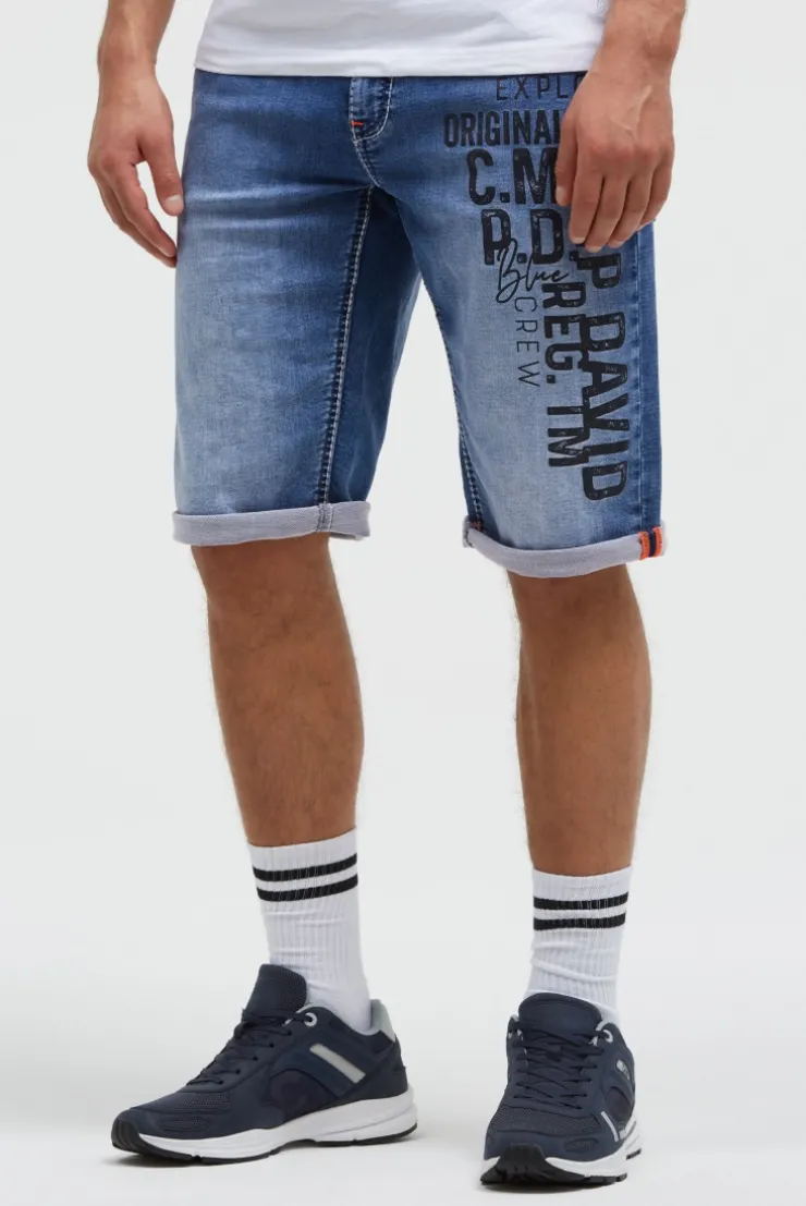 Skater Jeans CO:NO Comfort Fit mid blue jogg