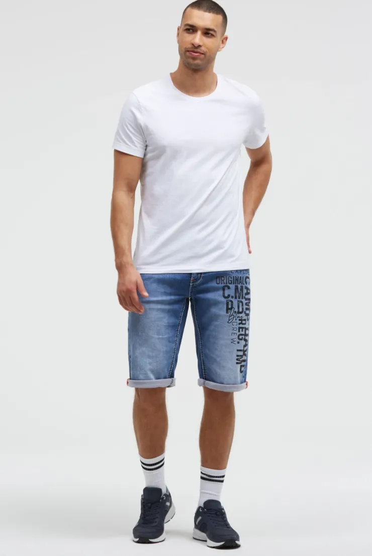 Skater Jeans CO:NO Comfort Fit mid blue jogg