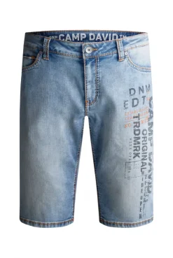 Skater Jeans CO:NO Comfort Fit vintage blue printed