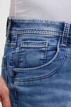 Skater Jeans HE:RY Regular Fit blue white jogg