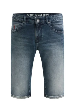 Skater Jeans RO:BI Slim Fit mid blue printed