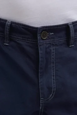 Skater Shorts mit Logo Prints blue navy