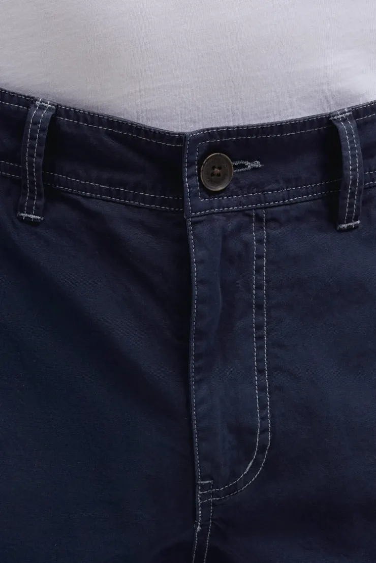Skater Shorts mit Logo Prints blue navy