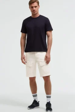 Skater Shorts mit Zippertaschen kitt