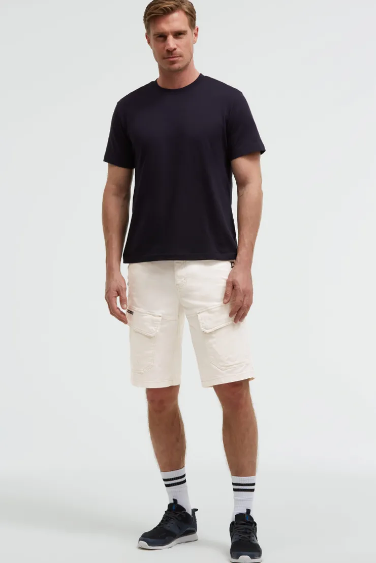 Skater Shorts mit Zippertaschen kitt