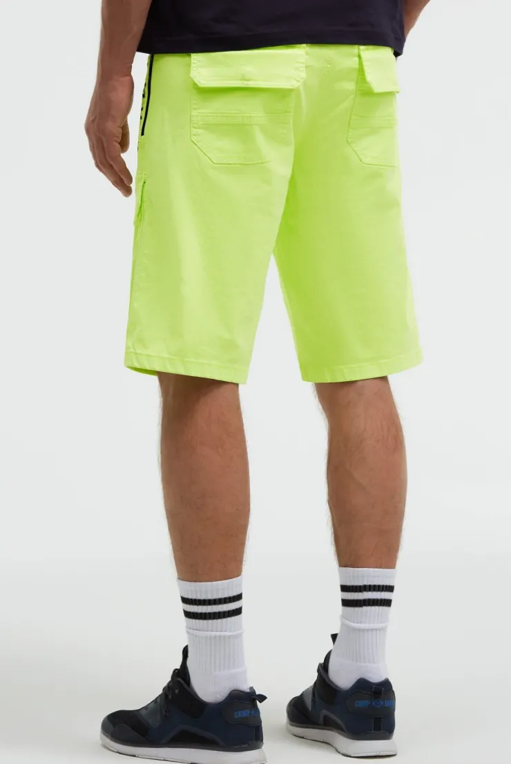 Skater Shorts mit Zippertaschen neon lime